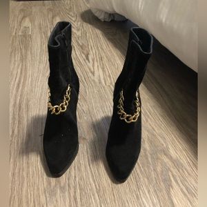 Phillip Lim black ankle boots